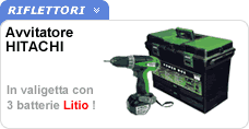Trapano avvitatore Hitachi DS14DAL Trapano avvitatore Hitachi DS14DAL