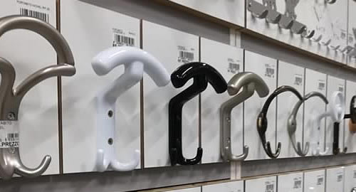 Assortimento portabiti