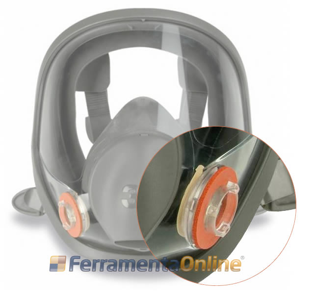 Maschera art 6800 dettaglio filtro
