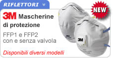 Respiratori di protezione 3M Mascherine di protezione da polveri 3M