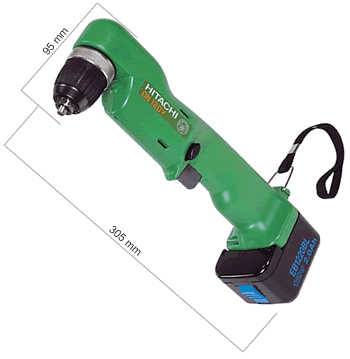 DN12DY Trapano aangolare a batteria Hitachi