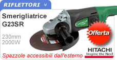 Smerigliatrice G23SR Hitachi Smerigliatrice G23SR Hitachi