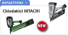 Chiodatrice a gas chiodatrici hitachi