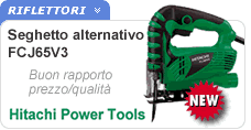 Seghetto alternativo Hitachi FCJ65V3 Seghetto alternativo HITACHI