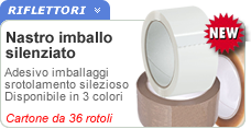 Nastri da imballo Nastri per imballaggio silenzioso