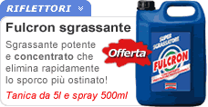 Sgrassatore concentrato Fulcron Arexons 5 lt