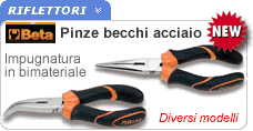 Pinze e tronchesi Beta Pinze Beta acciaio impugnatura bimateriale