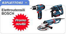 Elettroutensili BOSH elettrici e batteria al litio Elettroutensili BOSH elettrici e batteria al litio