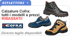 Calzature antinfortunistica Cofra Diversi modelli di calzature Cofra