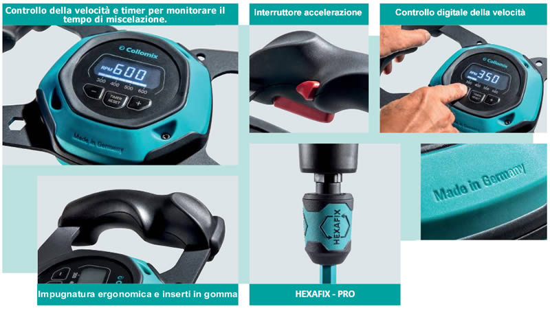 Collomix Miscelatore XQ6