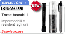 Duracell torce tascabili