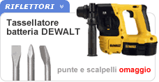 Tassellatore a batteria Tassellatore a batteria Dewalt