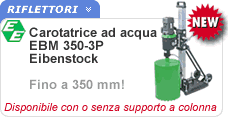 Carotatrice ad acqua Eibenstock EBM 350 Carotatrice ad acqua Eibenstock