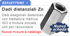 Dado distanziale zincato