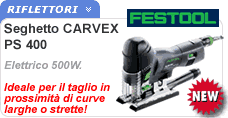 Seghetto alternativo elettrico Carvex PS 400 EPQ Set Seghetto alternativo elettrico Carvex PS 400 EPQ Set