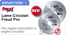 Lame circolari per metalli non ferrosi, alluminio e bilaminati Lama circolare Freud pro per seghe troncatrici