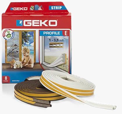 Paraspifferi adesivo flessibile in gomma Para freddo per serramenti in gomma epdm