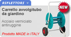 Avvolgitubo per tubi giardino Carrello avvolgitubo da giardino art 100