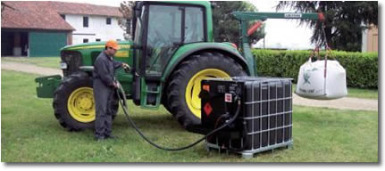 Serbatoio carburante utilizzo in agricoltura Serbatoio carburante 1000 litri