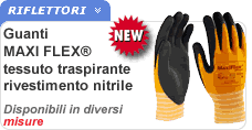 Guanti antinfortunistica nitrile Guanti da lavoro in tessuto traspirante