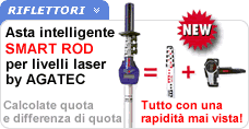 SMART ROD Asta per livelli laser Smart Rod di Agatec