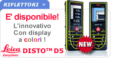 Misuratore laser DISTO D5 distanziometro laser Leica Disto D5