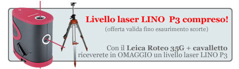 Offerta Leica Lino P3a
