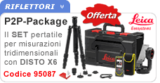Leica DISTO X6 P2P Package