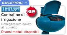 Centraline irrigazione per giardino