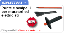 Punte e scalpelli al cromo vanadio per edilizia Punte e scalpelli per muratori Scalpello widia