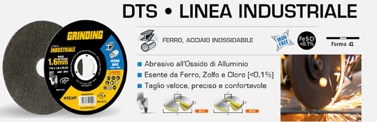 Abrasivo Grinding Industrial per ferro e inox
