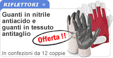 Vendita guanti lavoro antinfortunistica Offerta guanti lavoro