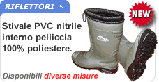 Stivale antiscivolo interno pelliccia in PVC Stivale Quebec in PVC interno pelliccia