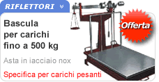 Bascula carichi pesanti asta inox Bascula carichi pesanti