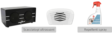 Scacciatopi e repellenti