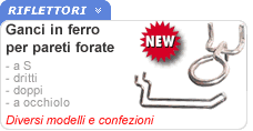 Ganci ferro nichelati Ganci ferro nichelati