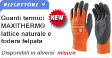 Guanti termici MaxiTherm Guanti termici MaxiTherm mantengono il calore delle mani