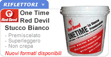 Stucco bianco One Time per intonaci Stucco bianco One Time per intonaci