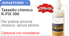 Tassello chimico pistola silicone Tassello chimico con miscelatore