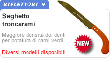 Seghetti per potatura rami Segacci potatura