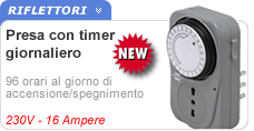 Spina elettrica con timer giornaliero Presa elettrica con timer