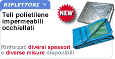 Telo polietilene Teli occhiellati