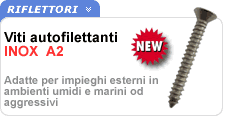 Vite testa piana croce Inox A2 Vite testa piana taglio croce Inox A2
